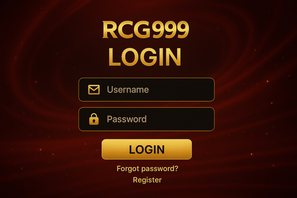 rcg999 Login